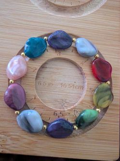 Imitation stone bracelet