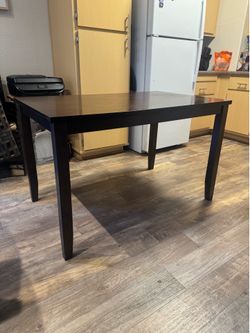 Table and chairs