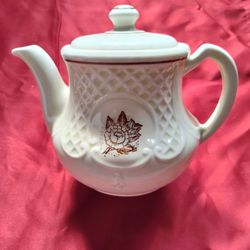 Vintage Porcelier Tea Pot 