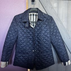 Burberry Quilted Jacket- size small