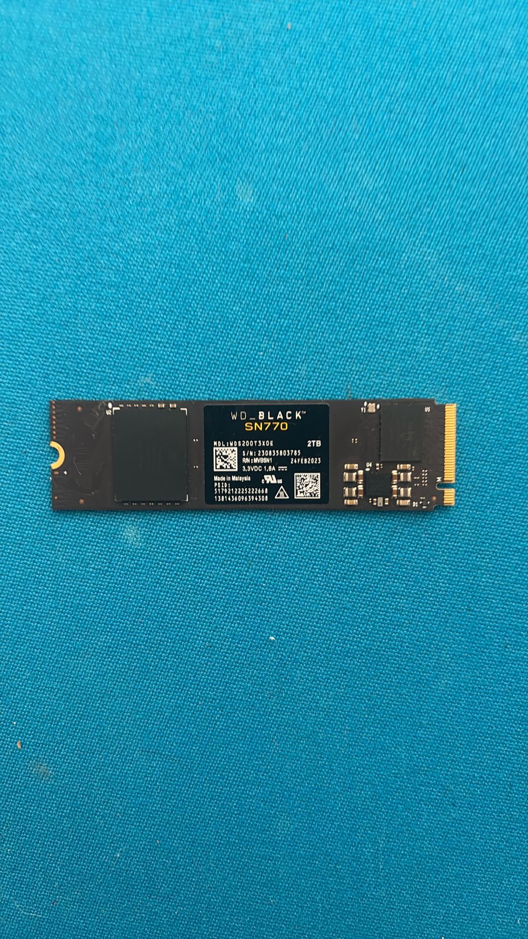 Western Digital 2TB SSD