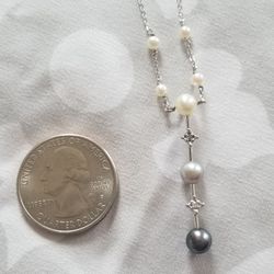 10k Pearl Necklace 