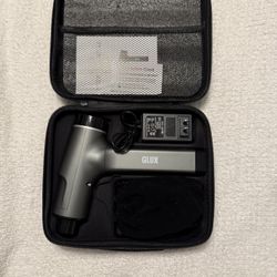 Glux Portable Massage Gun With 6 Different Attachments