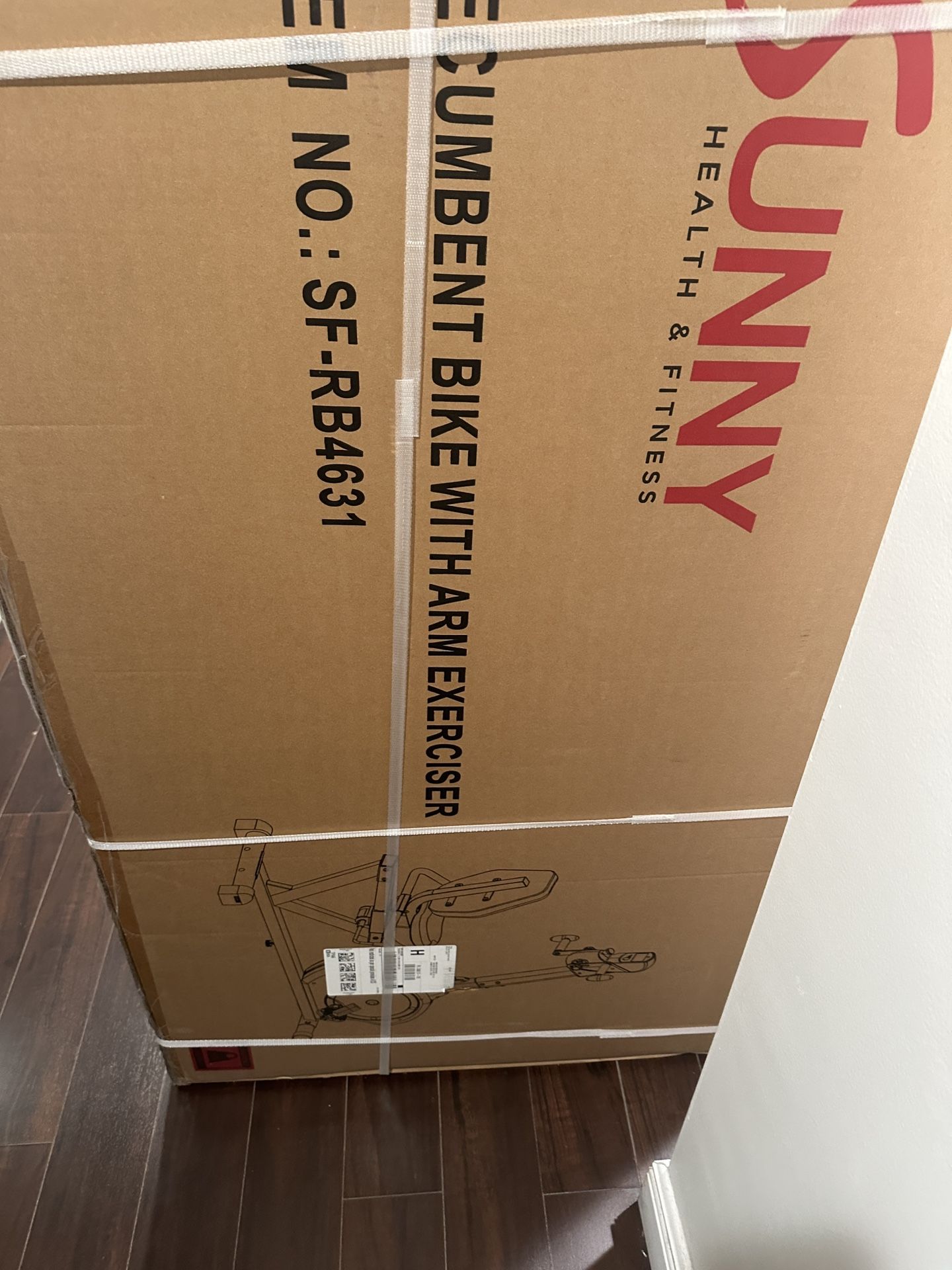 Sunny Exercise Recumbent Bike With Arm Exerciser