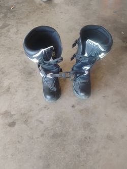 Fox y2 kids moto boots