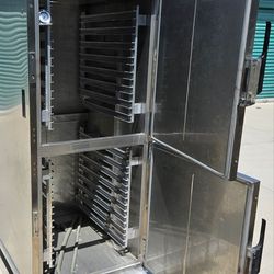Crescore Food Warming Cabinet Like  NEW  W/ Back/ Doors.