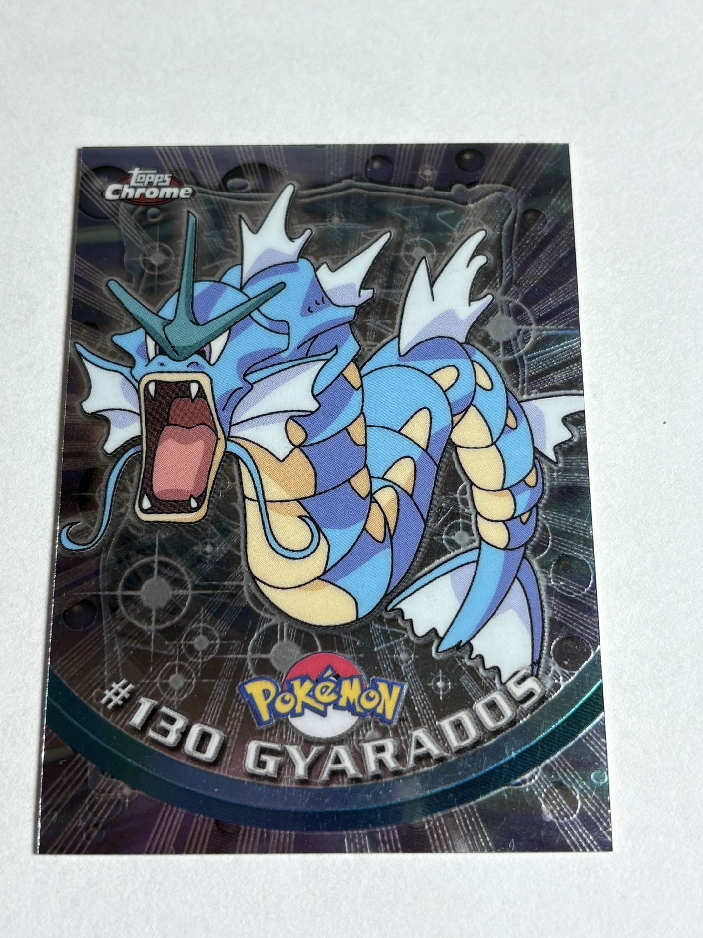 Gyarados Topps Chrome Holo #130