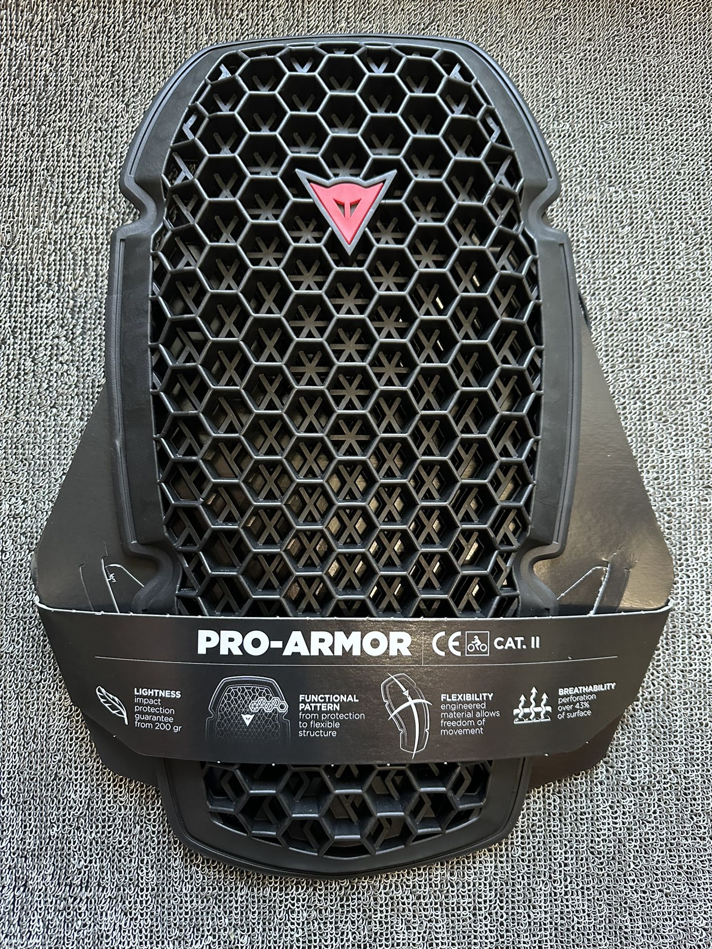 BRAND NEW - Dainese Pro-Armor G1 Back Protector - CE Level 2