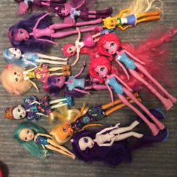 My Little Pony.  Enchantimals  Dolls  All $9