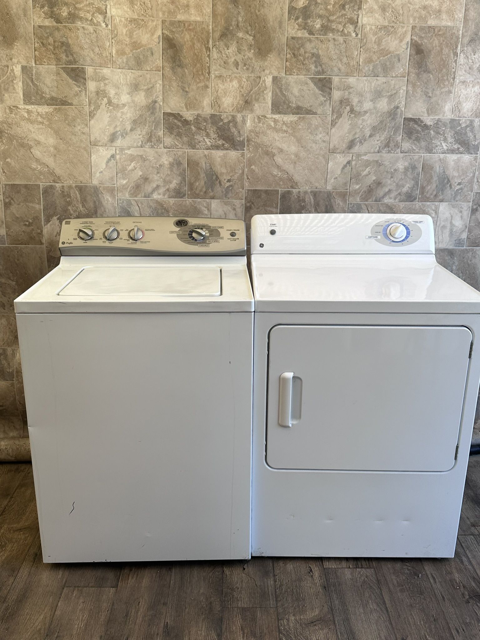 GE Washer And Dryer Laundry