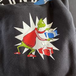 Adidas Grinch Sweater Kid Size L