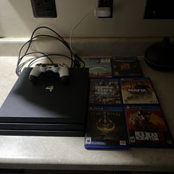 PS4 Pro And Games 
