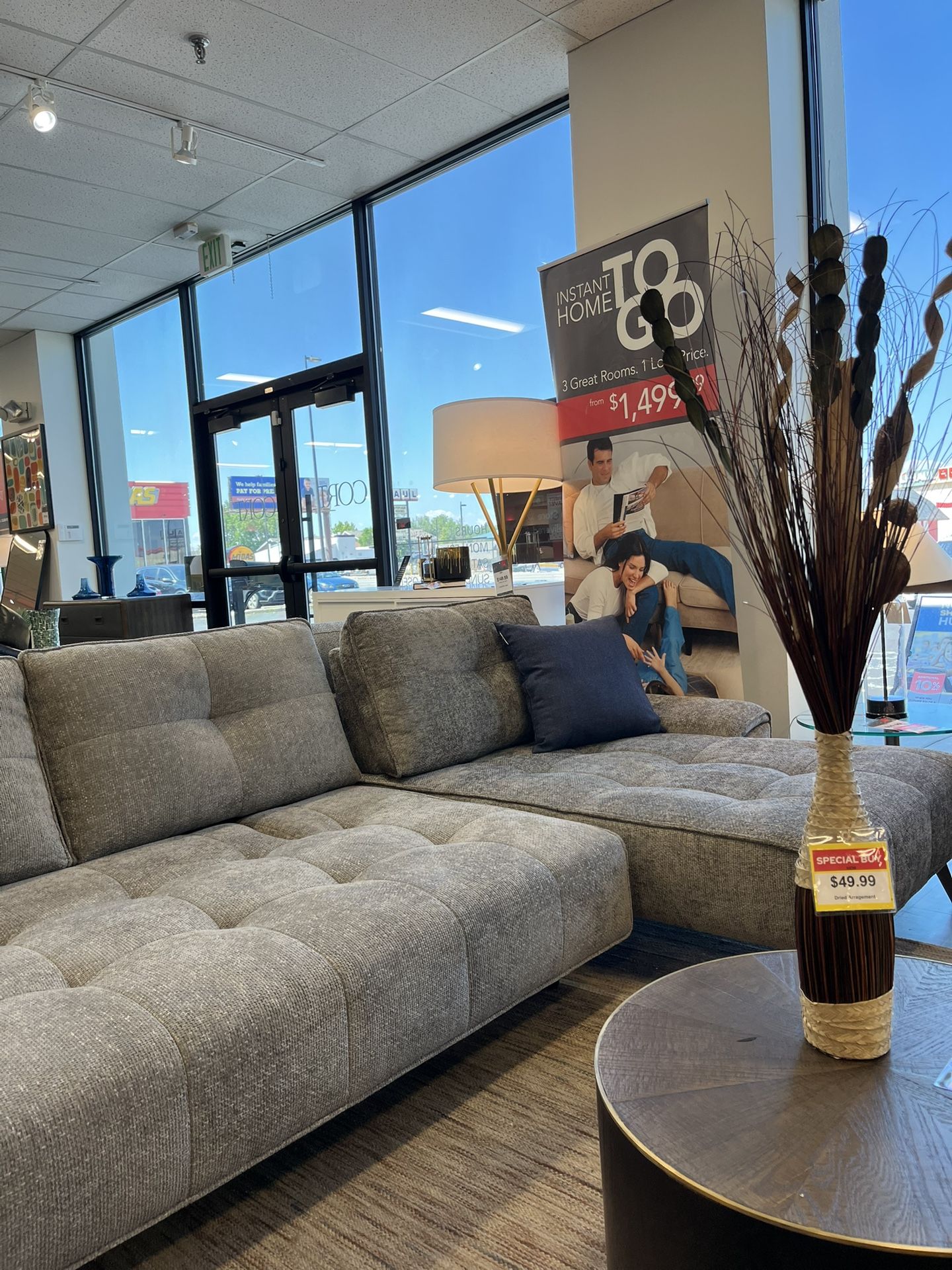 NEW L SOFA (Priced W Tax)
