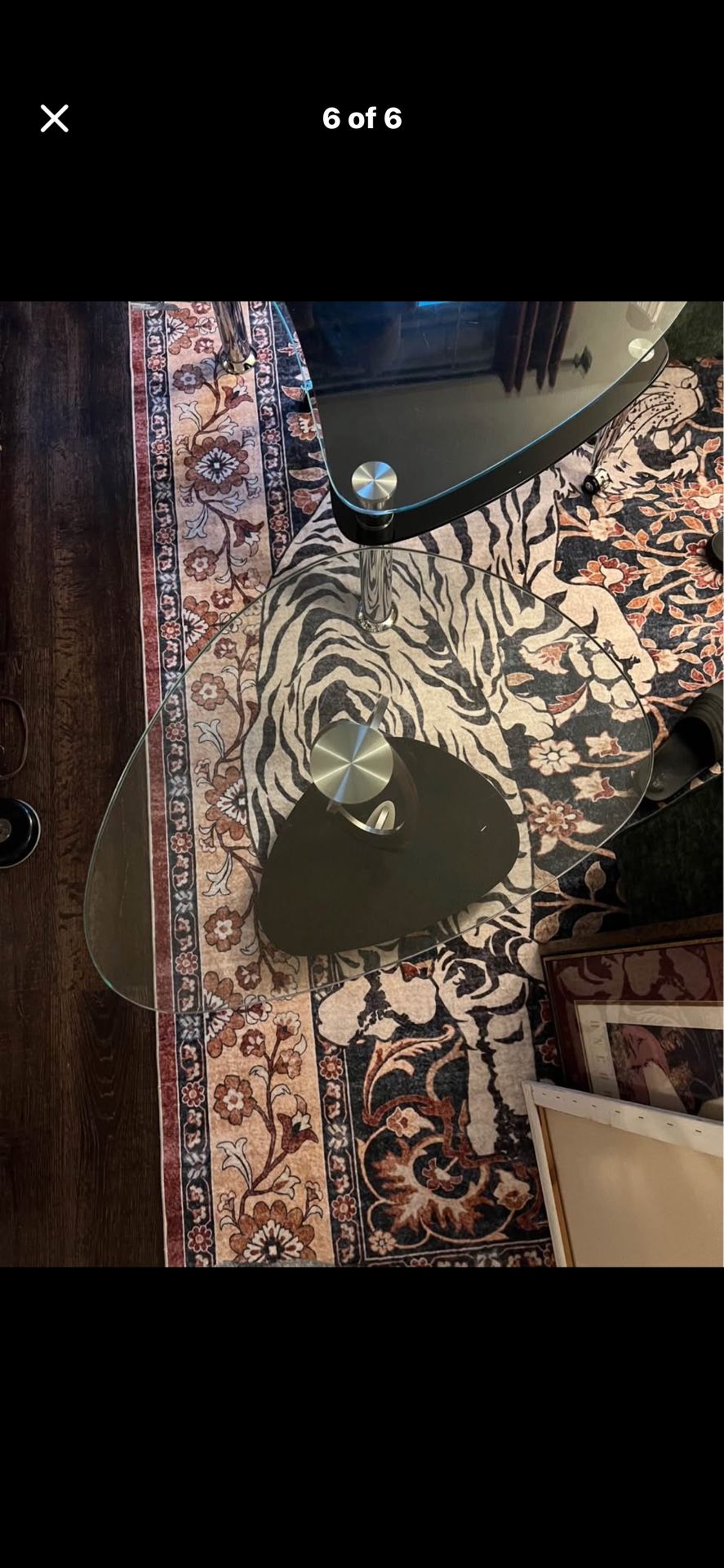 Glass Night Stand/ Coffee Table