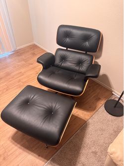 Eames lounge chair dupe