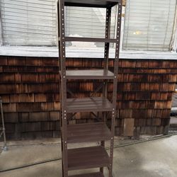 Metal Shelving Unit $35