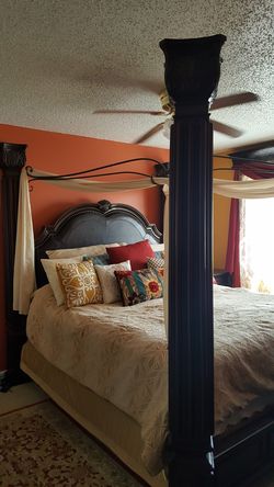 Luxury Canopy King Bed