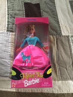 NIB 1996 Mattel Fifties Fun Special Edition Barbie Doll NIB 1996 Mattel Fifties Fun Special Edition Barbie Doll. Never removed from box.