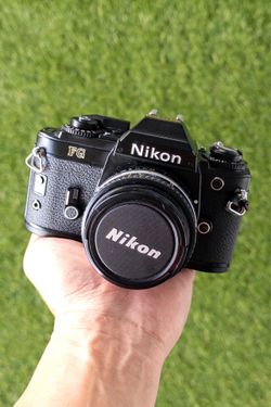 Nikon FG 35mm film SLR camera