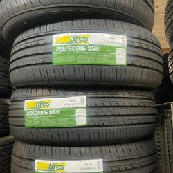 215 60 16 Brand New Set Of Tires 