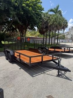 Worldwide 7 x 16 Utility Trailer 7k