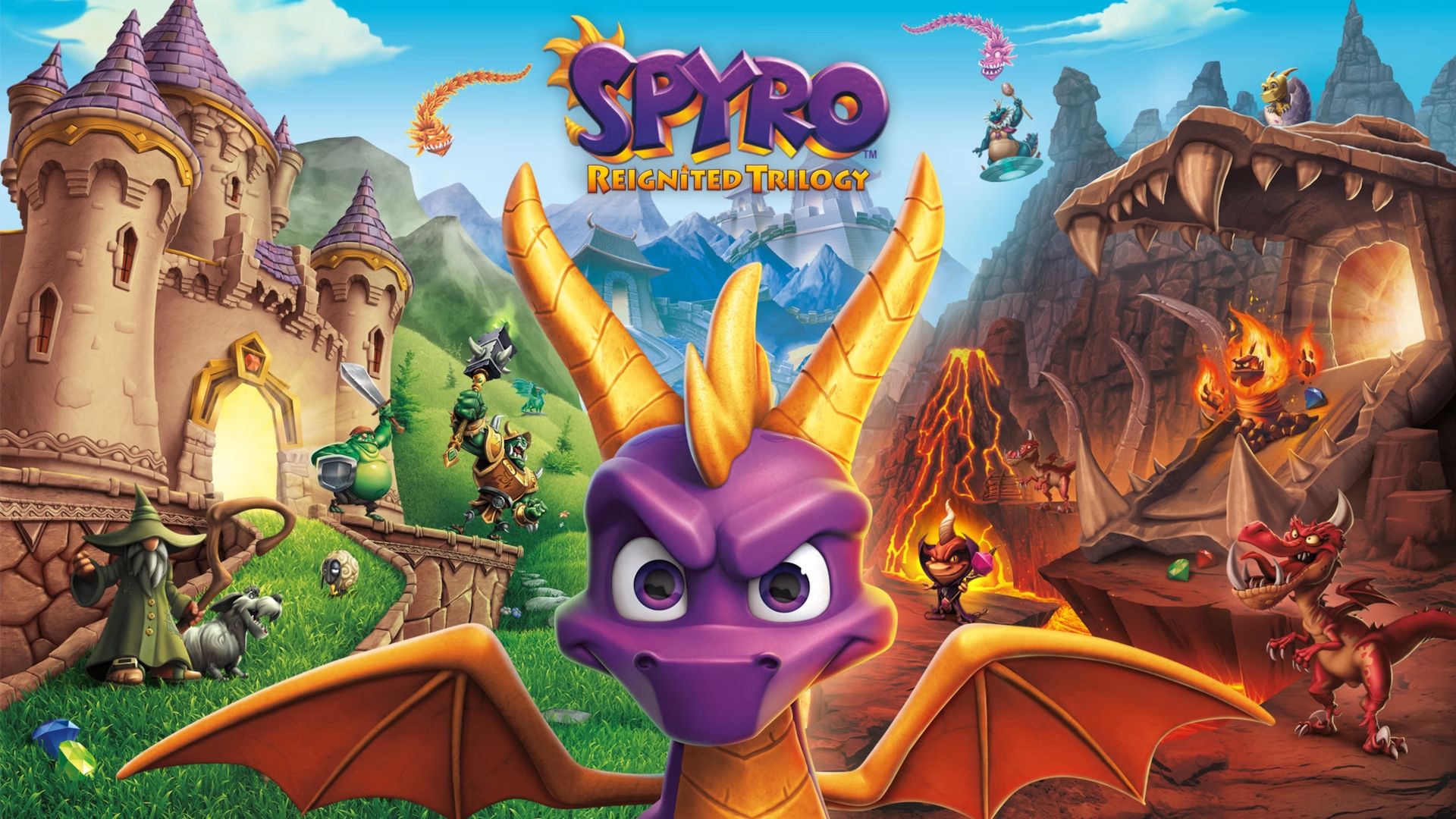 PlayStation 4 Video Game Spyro Reignited Trilogy PS4 PS5