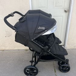 JEEP DESTINATION LIGHTWEIGHT DOUBLE STROLLER 