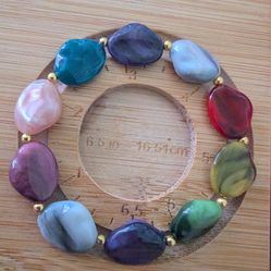 Imitation stone bracelet