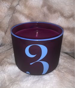 Anthropologie Number 3 Spice Vanilla Clove Glass Candle