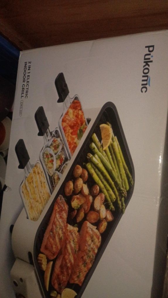 Brand New 2 In One Indoor Grill