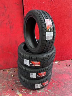 225/45R18 ZENNA sport line xl full tires set new