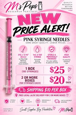 Pins 100 pack pink