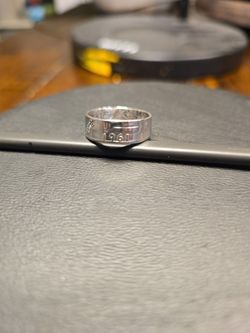 1961 Quarter 90% Silver Coin Ring Size 6.5
