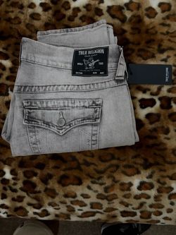 True Religion Brand Jeans Gray Denim