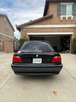 BMW E38 rear bumper