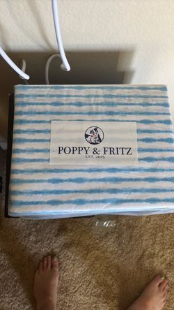 Poopy & Fritz 100% cotton full sized sheet set UNOPENED