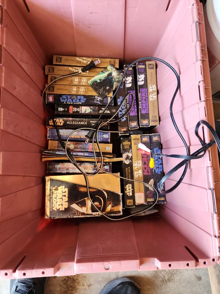 All Star Wars VHS!!