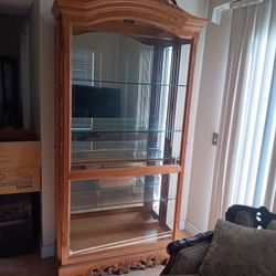 CHINA HUTCH DISPLAY CABINET BEAUTIFUL FURNITURE