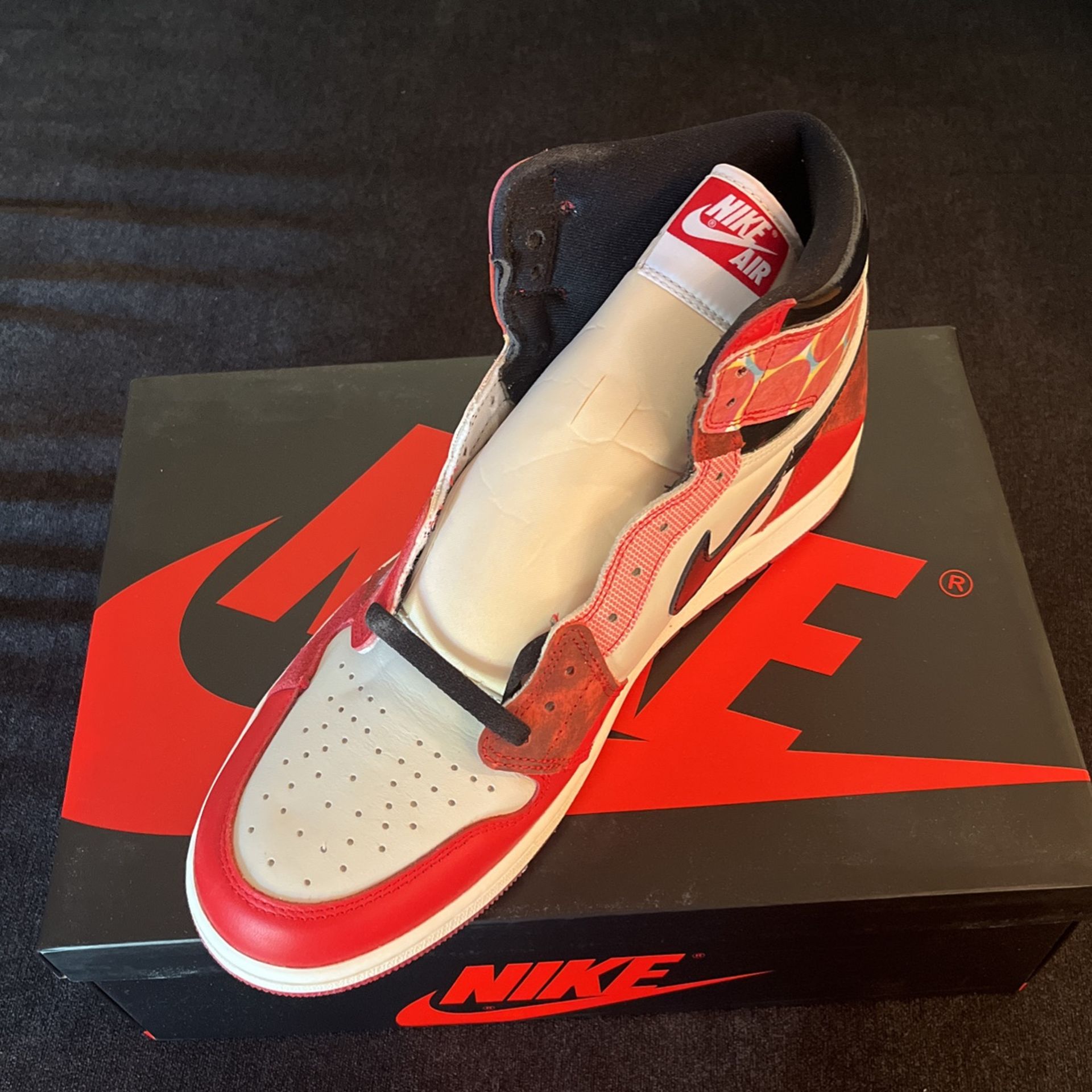 Nike Jordan Spider Man Across The Spider Verse Size 13