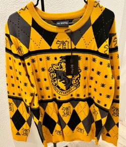 Large HufflePuff Harry Potter Sweater