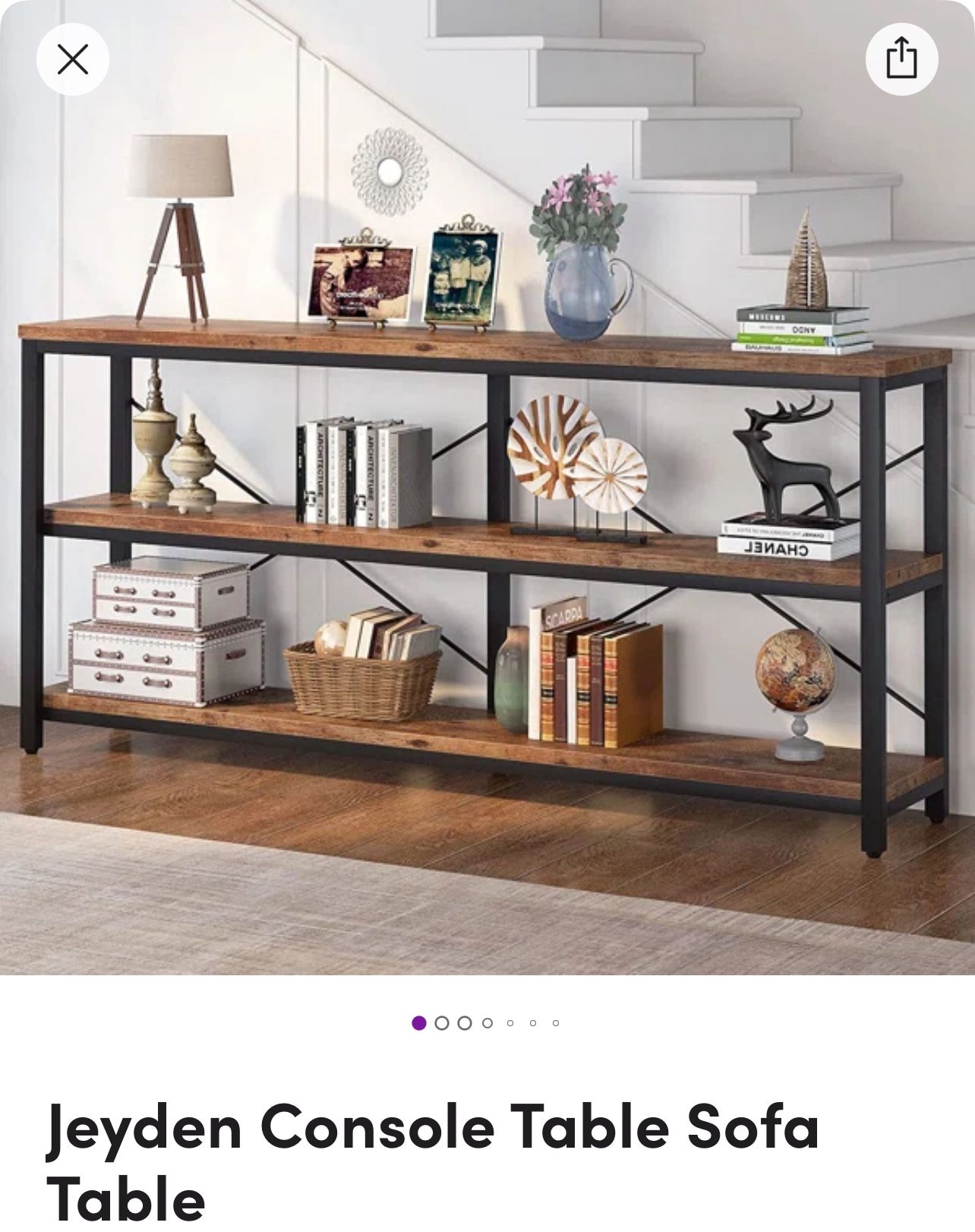 Entry Table - Sofa Table -