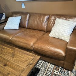 Italian Leather Sofa