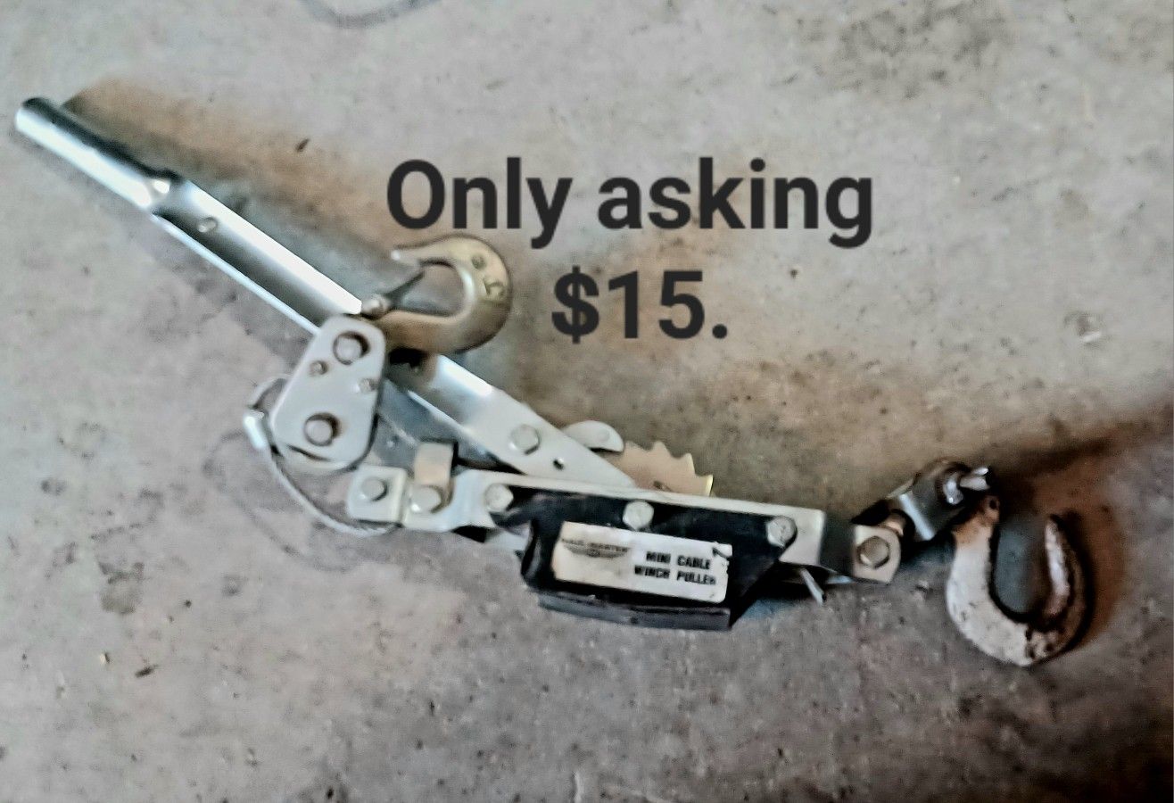 Haul Masters Mini Cable Winch Puller