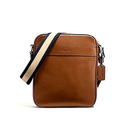 COACH Charles Leather Flight Bag