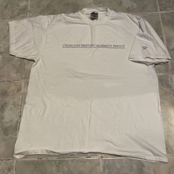 Vintage 1994 Charlton Heston Celebrity Shoot NRA Single Stitch Oneita