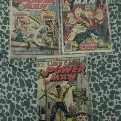 Lot Of 3 Powerman Comics Marvel