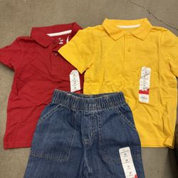 Toddler Shirts & Short Set 3-T & 4-T