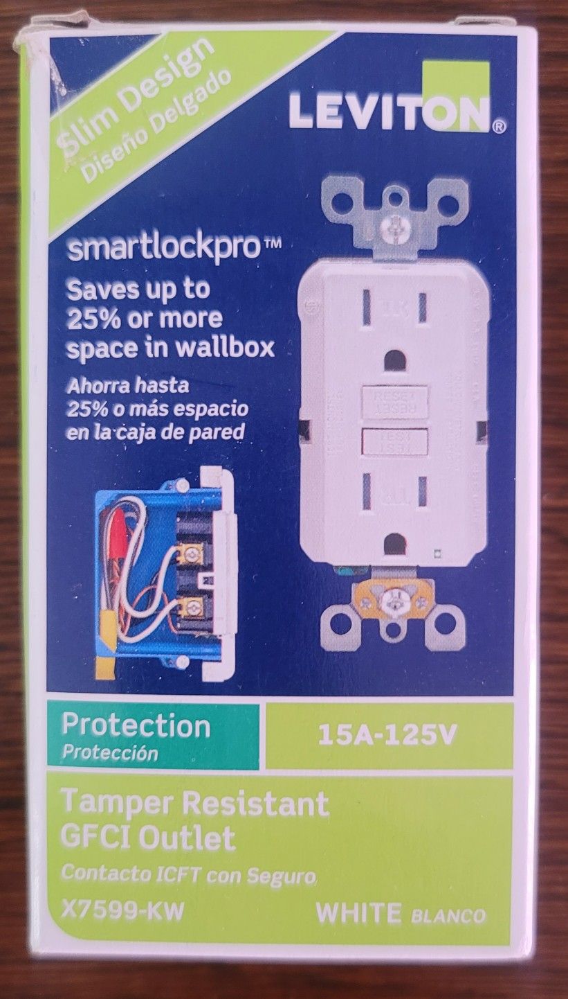 Tamper Resistant GFCI outlet