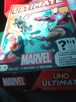 GAME-MARVEL,  Uno Ultimate,  by  Matel