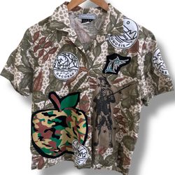 Custom Made Button Shirt Size Medium 